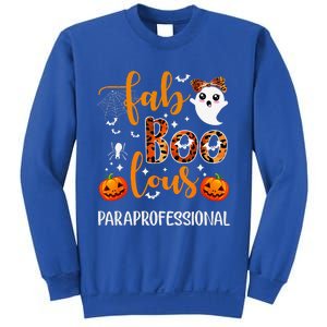 Faboolous Paraprofessional Funny Para Squad Happy Halloween Sweatshirt