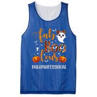 Faboolous Paraprofessional Funny Para Squad Happy Halloween Mesh Reversible Basketball Jersey Tank