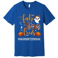 Faboolous Paraprofessional Funny Para Squad Happy Halloween Premium T-Shirt