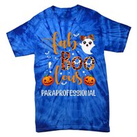 Faboolous Paraprofessional Funny Para Squad Happy Halloween Tie-Dye T-Shirt