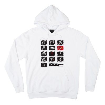 Famous Pirates Flags Hoodie