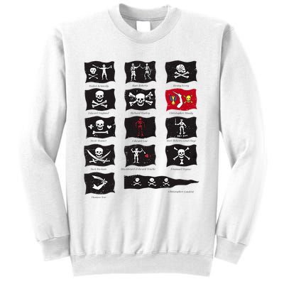 Famous Pirates Flags Sweatshirt