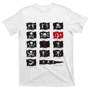 Famous Pirates Flags T-Shirt