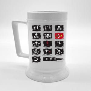 Famous Pirates Flags Beer Stein