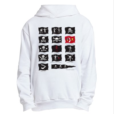 Famous Pirates Flags Urban Pullover Hoodie