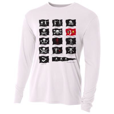 Famous Pirates Flags Cooling Performance Long Sleeve Crew