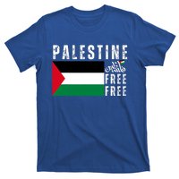 Free Palestine Free Gaza Vintage Palestine Flag T-Shirt