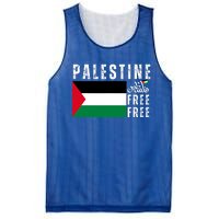 Free Palestine Free Gaza Vintage Palestine Flag Mesh Reversible Basketball Jersey Tank