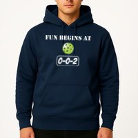 Fun Pickleball, Fun Begins At 002, Pickleball For Life Hoodie