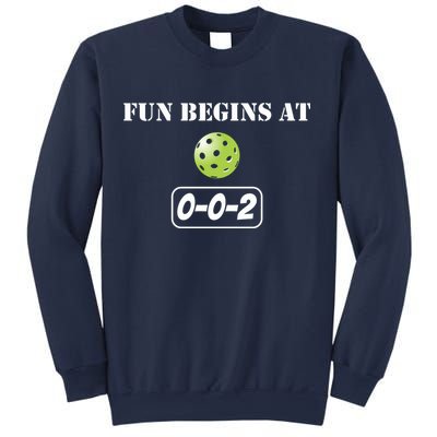 Fun Pickleball, Fun Begins At 002, Pickleball For Life Sweatshirt
