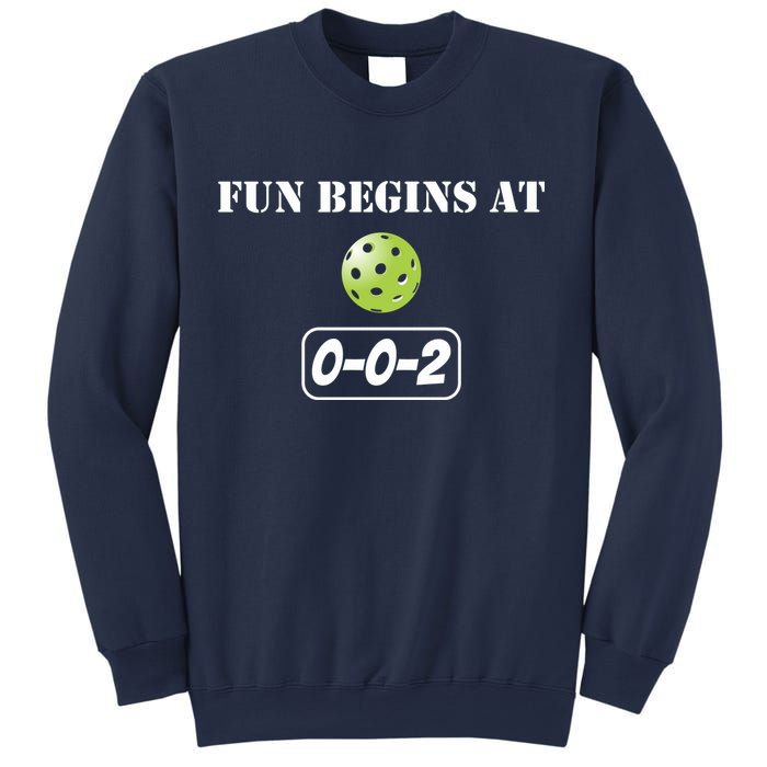 Fun Pickleball, Fun Begins At 002, Pickleball For Life Sweatshirt