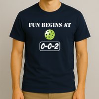 Fun Pickleball, Fun Begins At 002, Pickleball For Life T-Shirt