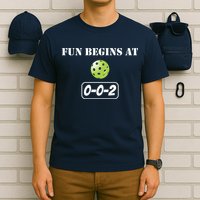 Fun Pickleball, Fun Begins At 002, Pickleball For Life T-Shirt