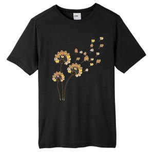 Funny Pomeranian Flower Fly Dandelion Dog Lover Tall Fusion ChromaSoft Performance T-Shirt