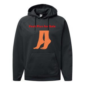 Feet Pics For Sale Funny Design Performance Fleece Hoodie