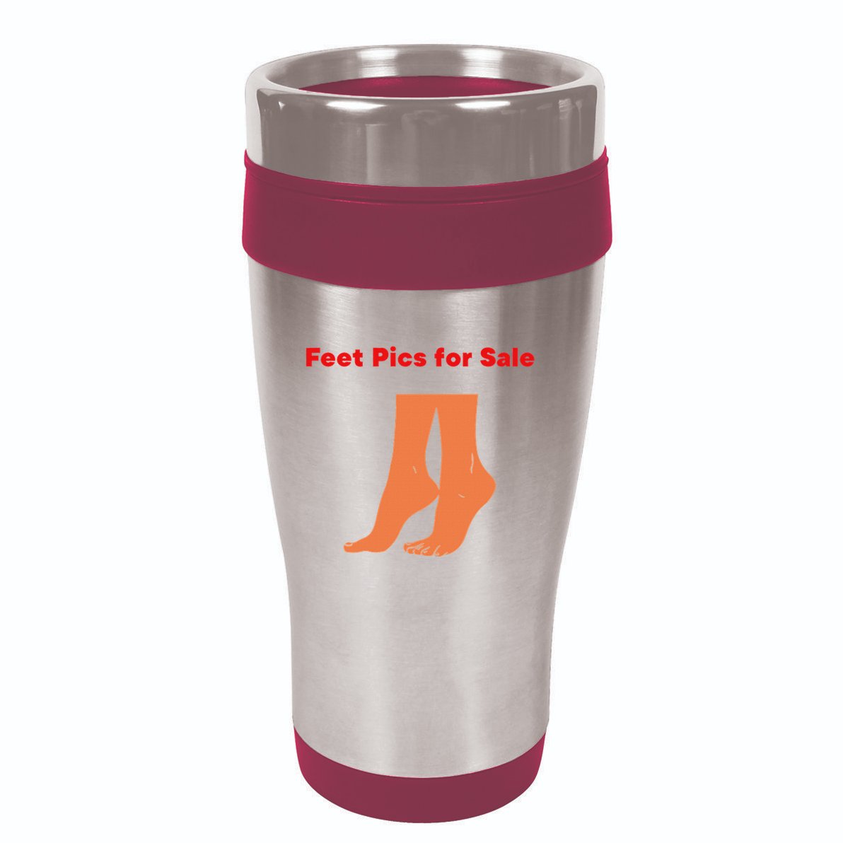 Feet Pics For Sale Funny Design 16oz Travel Tumbler