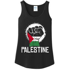 Free Palestine Ladies Essential Tank