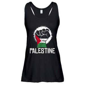 Free Palestine Ladies Essential Flowy Tank