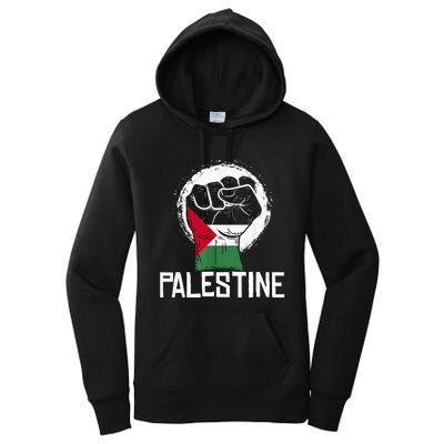 Free Palestine Women's Pullover Hoodie