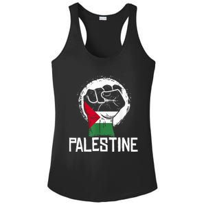 Free Palestine Ladies PosiCharge Competitor Racerback Tank