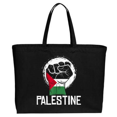 Free Palestine Cotton Canvas Jumbo Tote