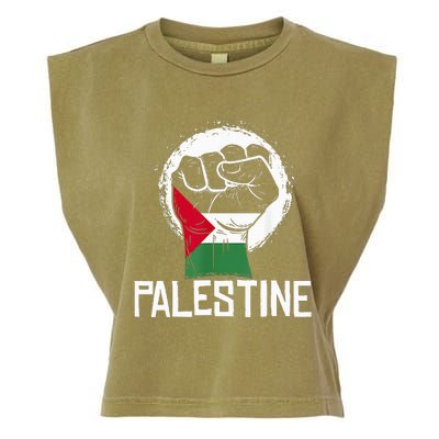 Free Palestine Garment-Dyed Women's Muscle Tee