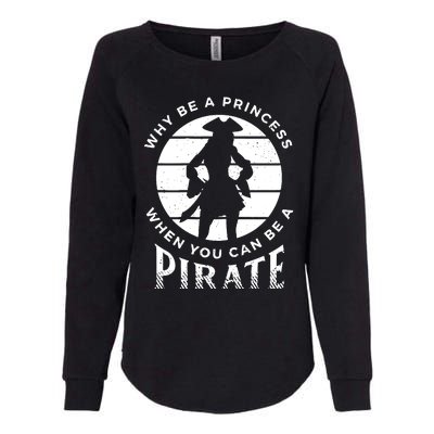 Funny Pirate Freebooter Buccaneer Caribbean Adventure Womens California Wash Sweatshirt