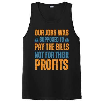 Fair Pay Fair Wages Fight For Income Inequality Funny Gift PosiCharge Competitor Tank