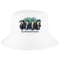 Funny Pun Four All Intensive Porpoises Cool Comfort Performance Bucket Hat