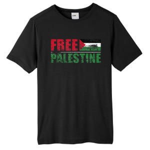 Free Palestine Tall Fusion ChromaSoft Performance T-Shirt