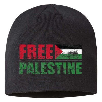 Free Palestine Sustainable Beanie