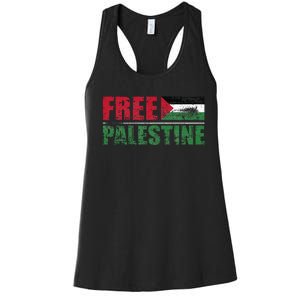 Free Palestine Women's Racerback Tank