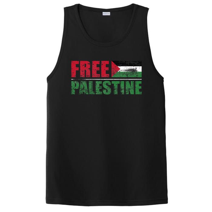 Free Palestine PosiCharge Competitor Tank