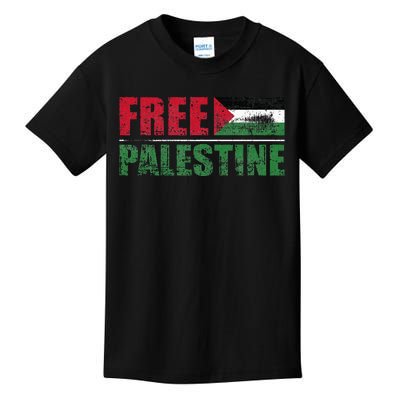 Free Palestine Kids T-Shirt