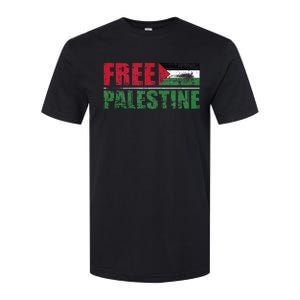 Free Palestine Softstyle CVC T-Shirt