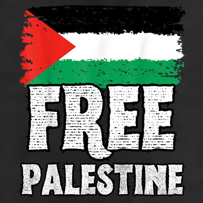 Free Palestine Flag 7 Panel Mesh Trucker Snapback Hat