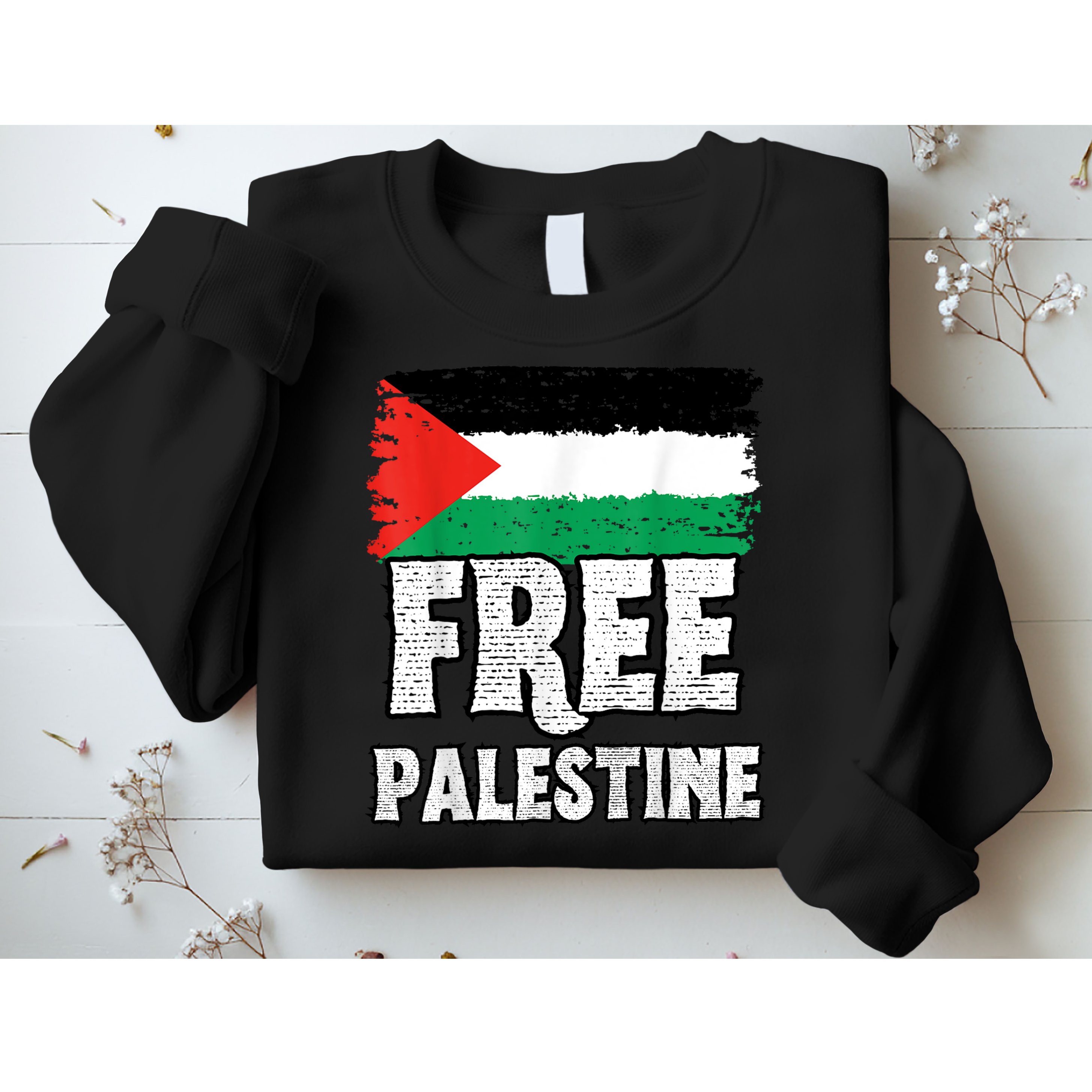 Free Palestine Flag Sweatshirt