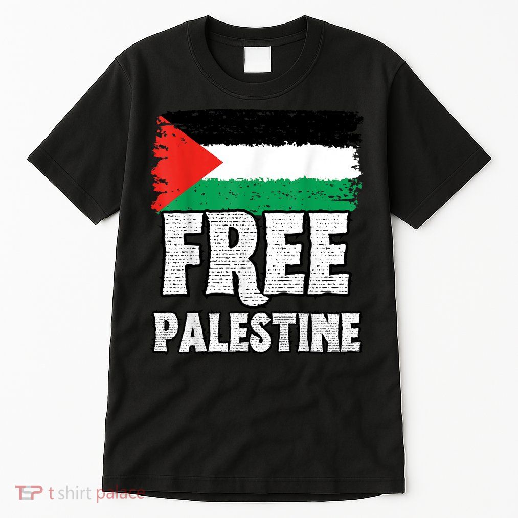 Free Palestine Flag Tall T-Shirt