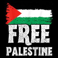 Free Palestine Flag Cooling Performance Long Sleeve Crew