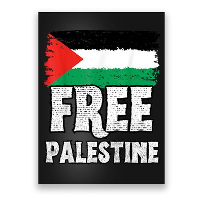 Free Palestine Flag Poster