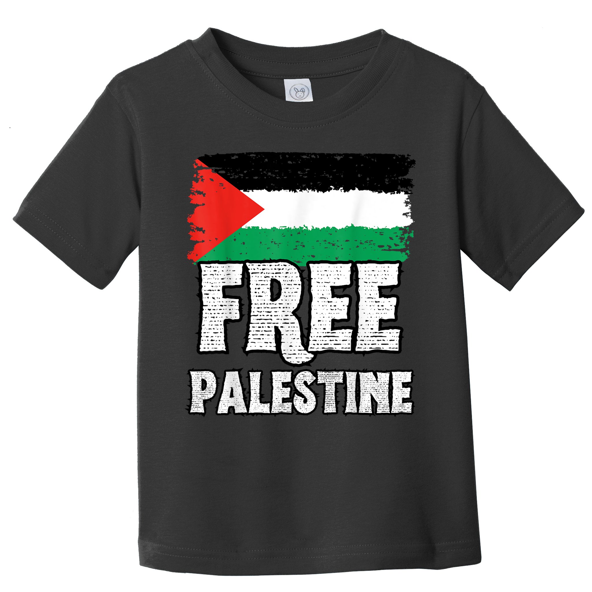 Free Palestine Flag Toddler T-Shirt
