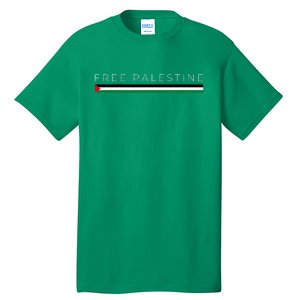 Free Palestine Flag Tall T-Shirt