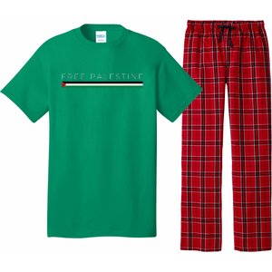 Free Palestine Flag Pajama Set