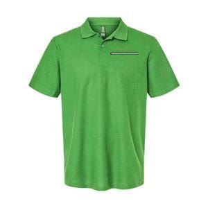 Free Palestine Flag Softstyle Adult Sport Polo