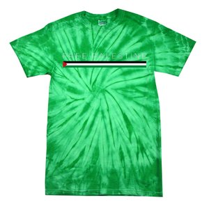 Free Palestine Flag Tie-Dye T-Shirt