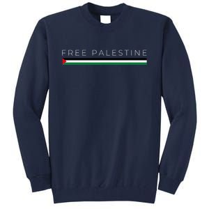 Free Palestine Flag Tall Sweatshirt