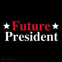 Future President Metallic Star Ornament
