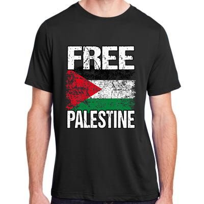 Free Palestine Adult ChromaSoft Performance T-Shirt