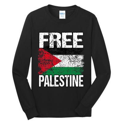 Free Palestine Tall Long Sleeve T-Shirt