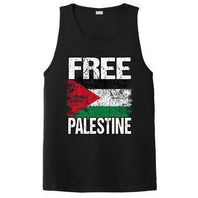 Free Palestine PosiCharge Competitor Tank